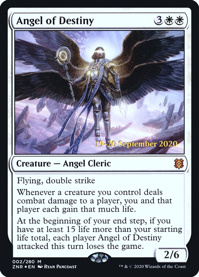 Angel of Destiny (2) [Prerelease Cards]