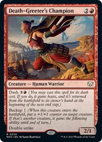 Death-Greeter's Champion [March of the Machine Commander]