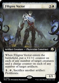 Filigree Vector (Extended Art) [March of the Machine Commander]