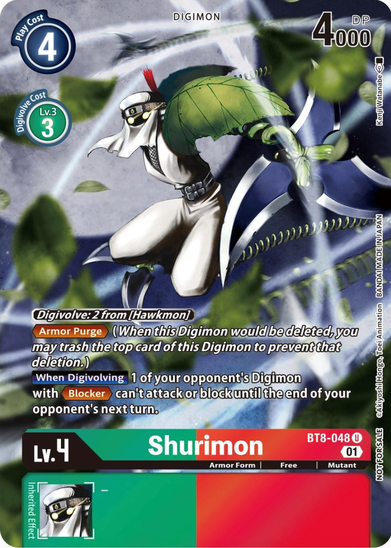 Shurimon (Official Tournament Pack Vol.9) (BT8-048 U) [New Awakening]