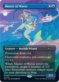 Master of Waves (Borderless) [Secret Lair Drop Series]