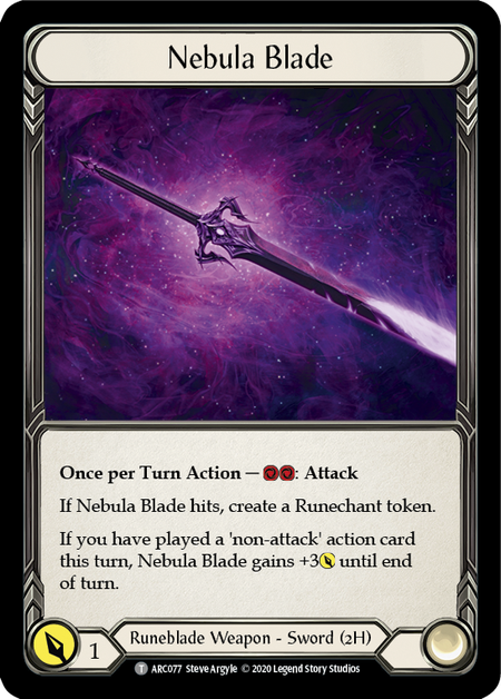 Nebula Blade // Viserai (ARC077 // ARC076) [Arcane Rising]