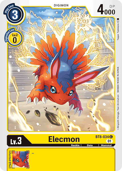 Elecmon (BT8-034 C) [New Awakening]