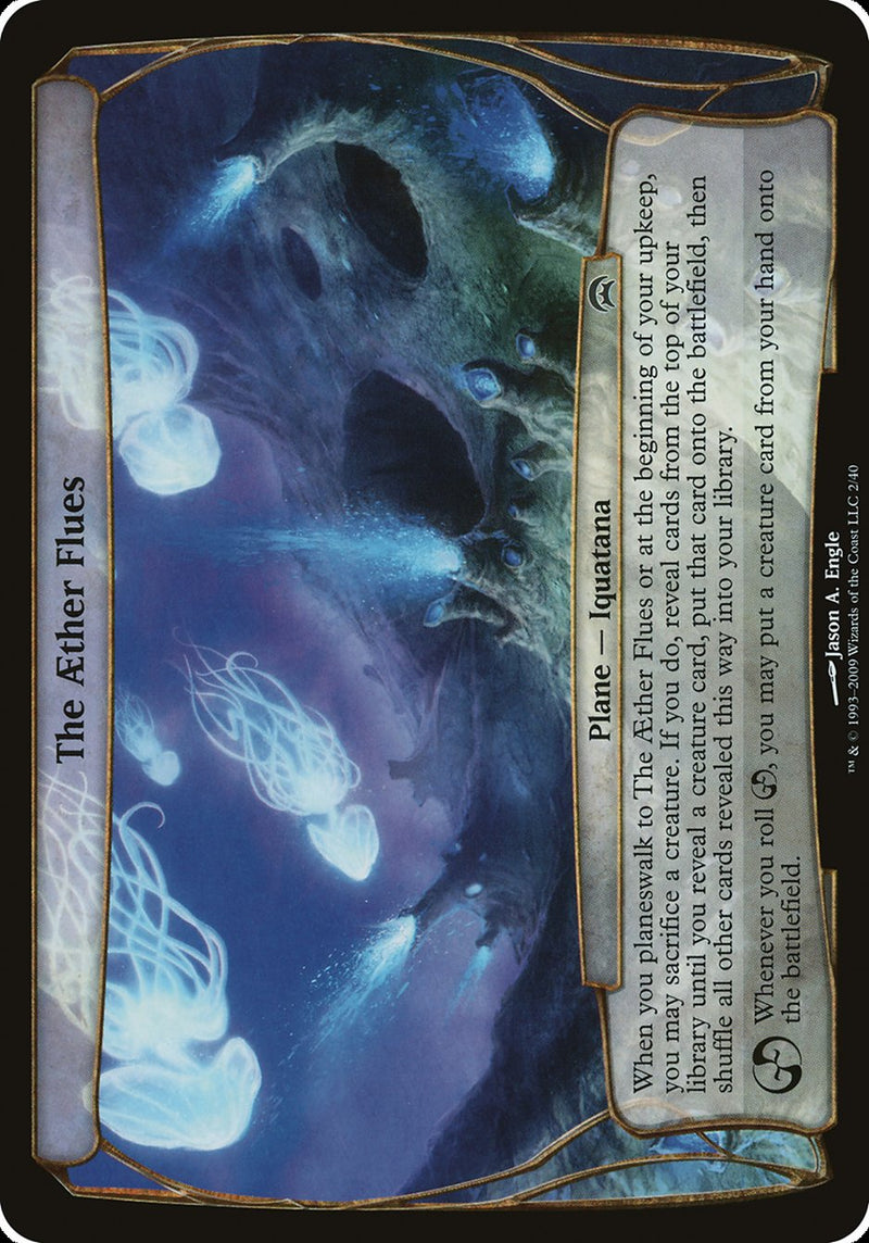 The Aether Flues (Planechase) [Oversize Cards]