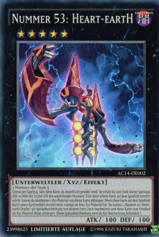 Image for Number 53: Heart-eartH (German) - "Nummer 53: Heart-eartH" (AC14-DE002) [Advent Calendar 2014 (Adventskalender ZEXAL-Edition)] - YuGiOh