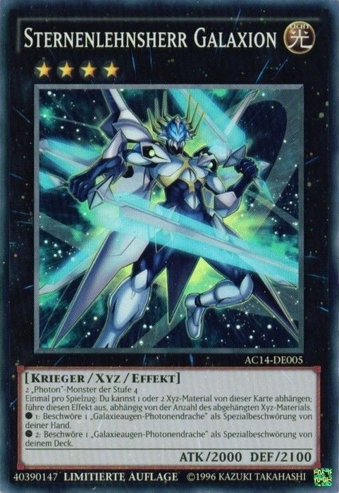 Image for Starliege Lord Galaxion (German) - "Sternenlehnsherr Galaxion" (AC14-DE005) [Advent Calendar 2014 (Adventskalender ZEXAL-Edition)] - YuGiOh