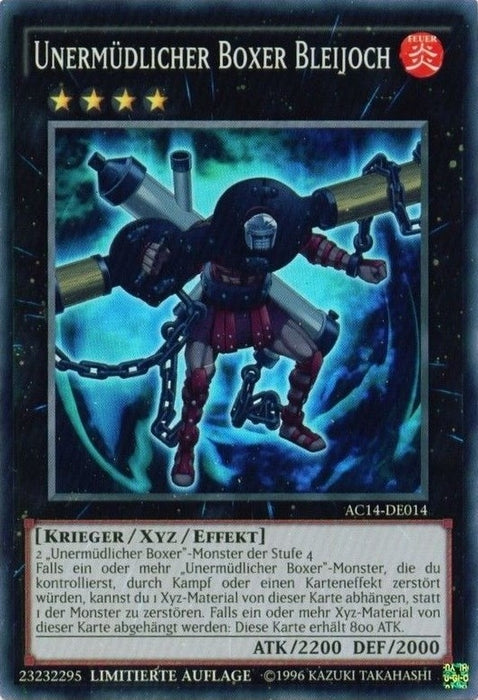 Image for Battlin' Boxer Lead Yoke (German) - "Unermüdlicher Boxer Bleijoch" (AC14-DE014) [Advent Calendar 2014 (Adventskalender ZEXAL-Edition)] - YuGiOh