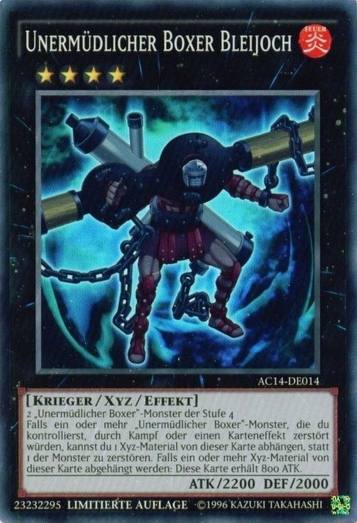Image for Battlin' Boxer Lead Yoke (German) - "Unermüdlicher Boxer Bleijoch" (AC14-DE014) [Advent Calendar 2014 (Adventskalender ZEXAL-Edition)] - YuGiOh