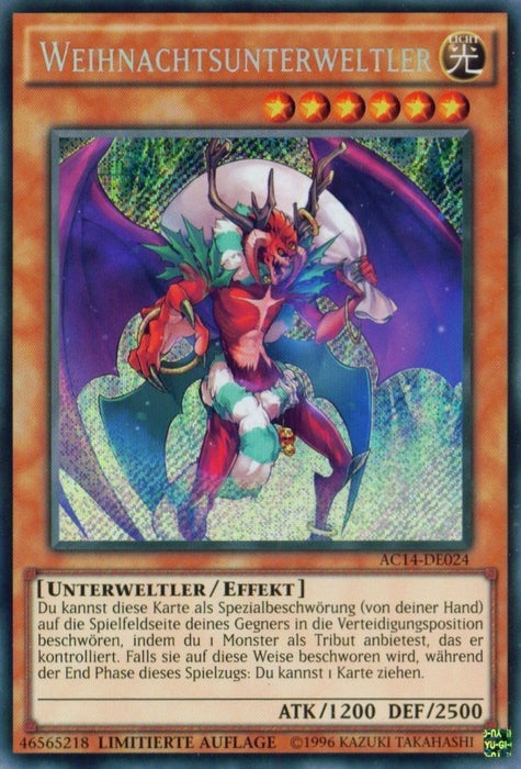 Image for Santa Claws (German) - "Weihnachtsunterweltler" (AC14-DE024) [Advent Calendar 2014 (Adventskalender ZEXAL-Edition)] - YuGiOh