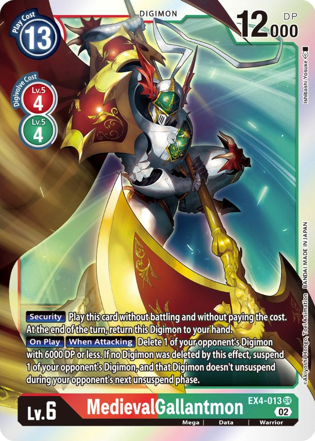 MedievalGallantmon (EX4-013 SR) [Alternative Being Booster]