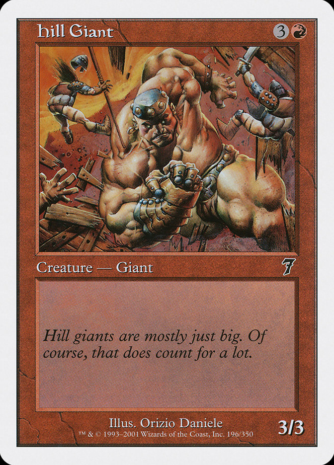 Hill Giant (196) [7th Edition]