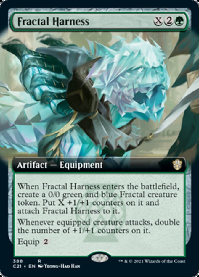 Fractal Harness (Extended Art) (388) [Commander 2021]