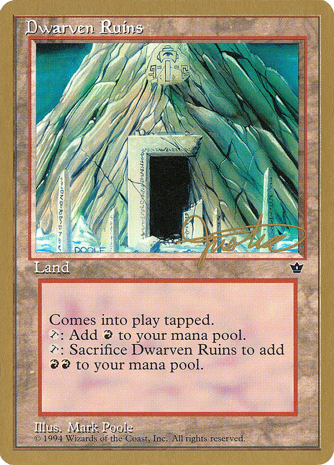Dwarven Ruins - 1996 Mark Justice (FEM) [World Championship Decks]