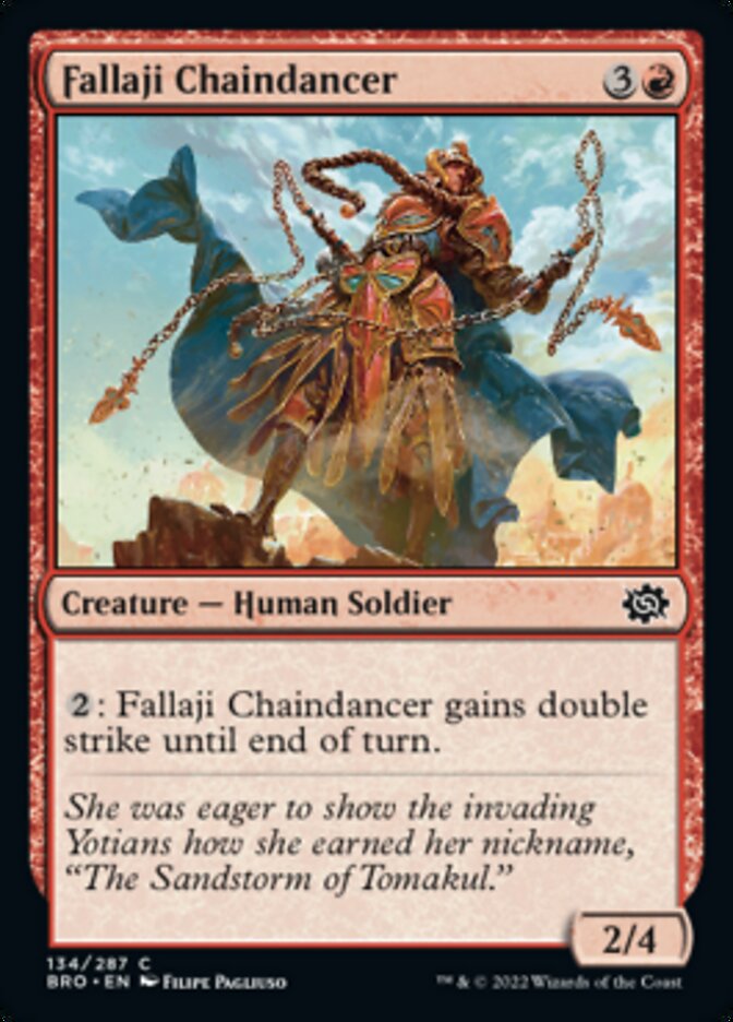 Fallaji Chaindancer (134) [The Brothers' War]