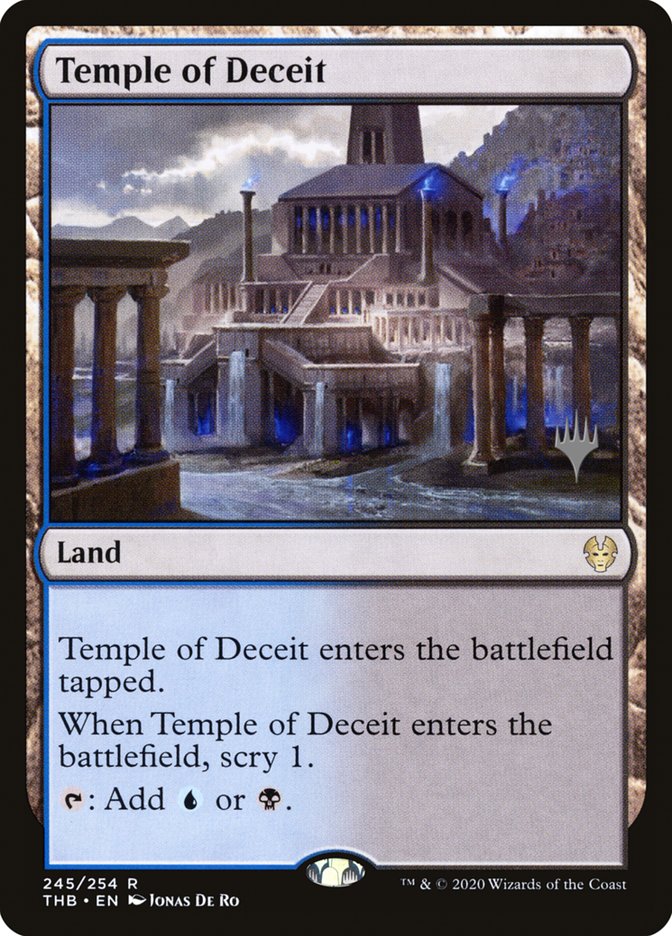 Temple of Deceit (245) [Promo Pack: Theros Beyond Death]