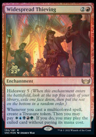 Widespread Thieving (130) [Prerelease Cards]