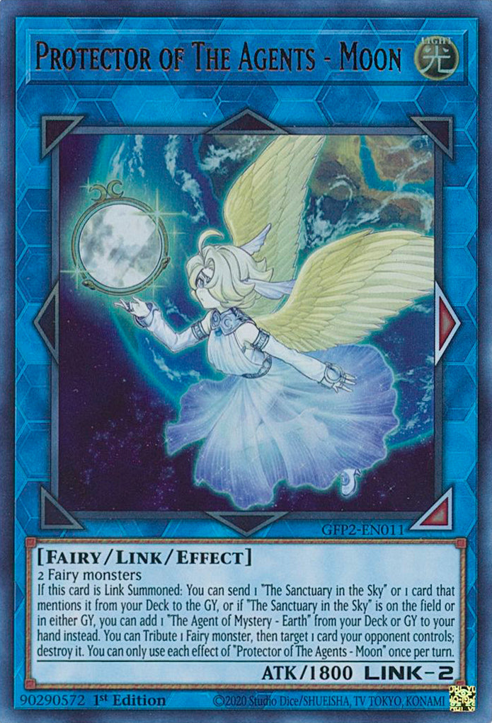 Protector of The Agents - Moon (GFP2-EN011) [Ghosts From the Past: The 2nd Haunting]