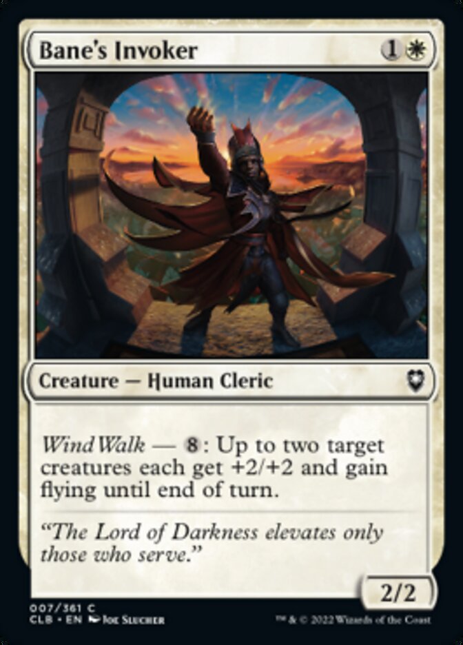 Bane's Invoker (7) [Commander Legends: Battle for Baldur's Gate]