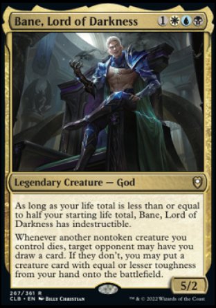 Bane, Lord of Darkness (267) [Commander Legends: Battle for Baldur's Gate]