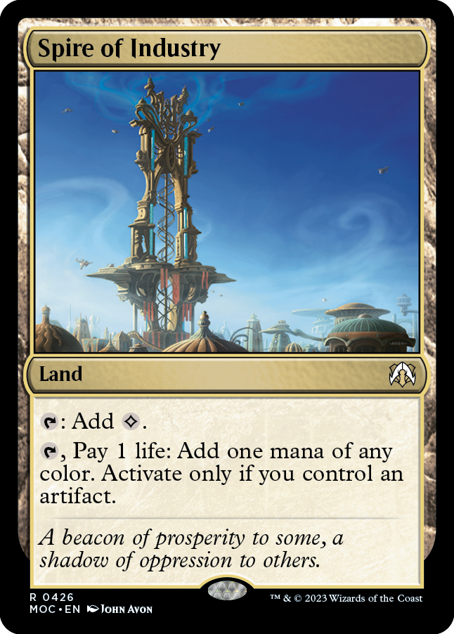 Spire of Industry (426) [Commander: March of the Machine]