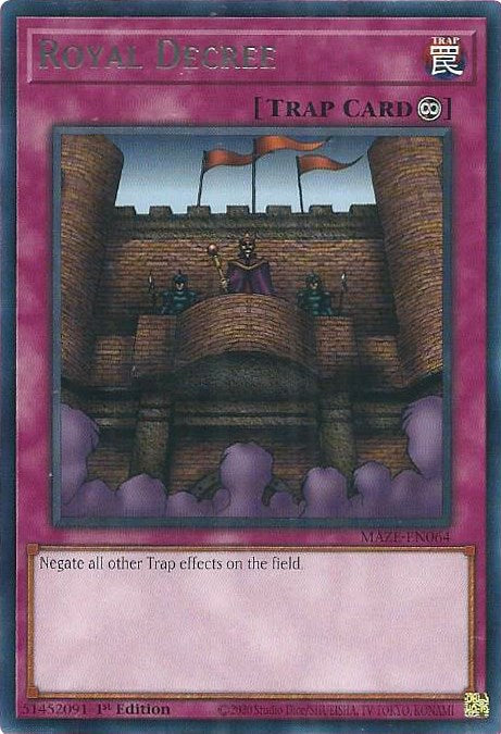 Royal Decree (MAZE-EN064) [Maze of Memories]