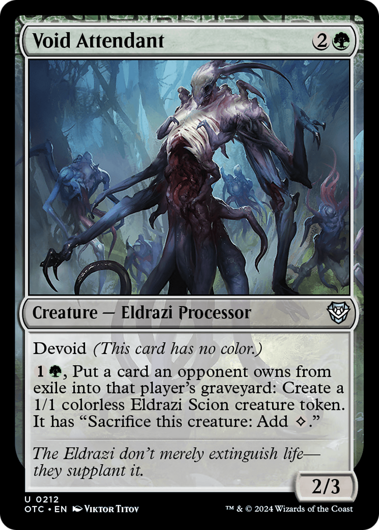 Void Attendant (212) [Commander: Outlaws of Thunder Junction]