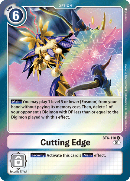 Cutting Edge (BT6-110 R) [Double Diamond]
