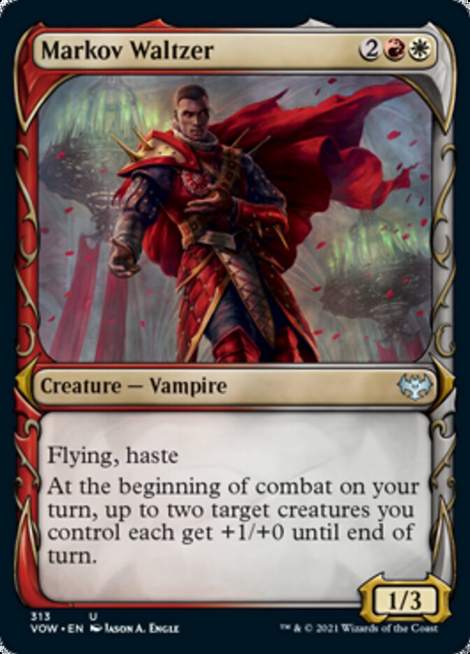 Markov Waltzer (Showcase) (313) [Innistrad: Crimson Vow]