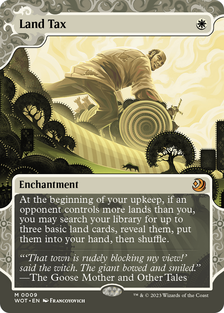 Land Tax (9) [Wilds of Eldraine: Enchanting Tales]