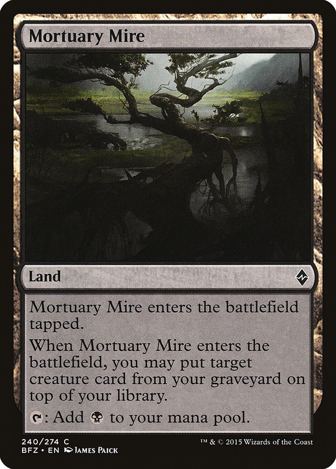 Mortuary Mire (240) [Battle for Zendikar]