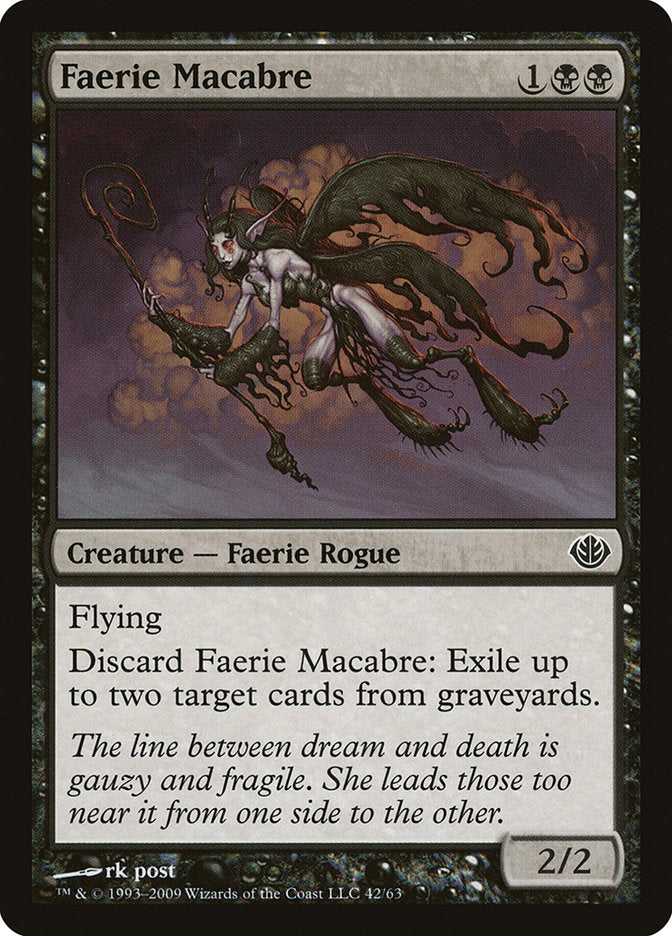 Faerie Macabre (42) [Duel Decks: Garruk vs. Liliana]