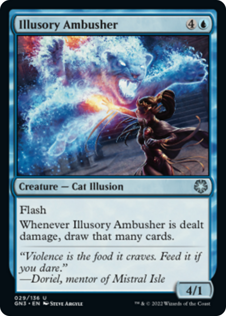 Illusory Ambusher (29) [Magic Game Night: Free-For-All]