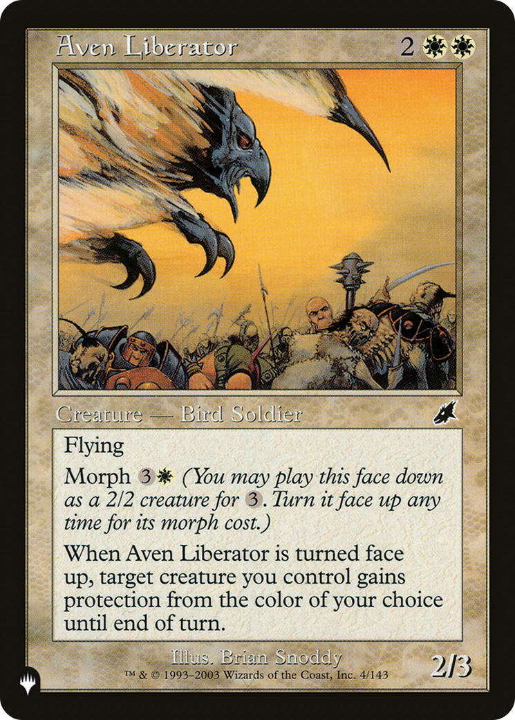 Aven Liberator (4/143) [The List Reprints]