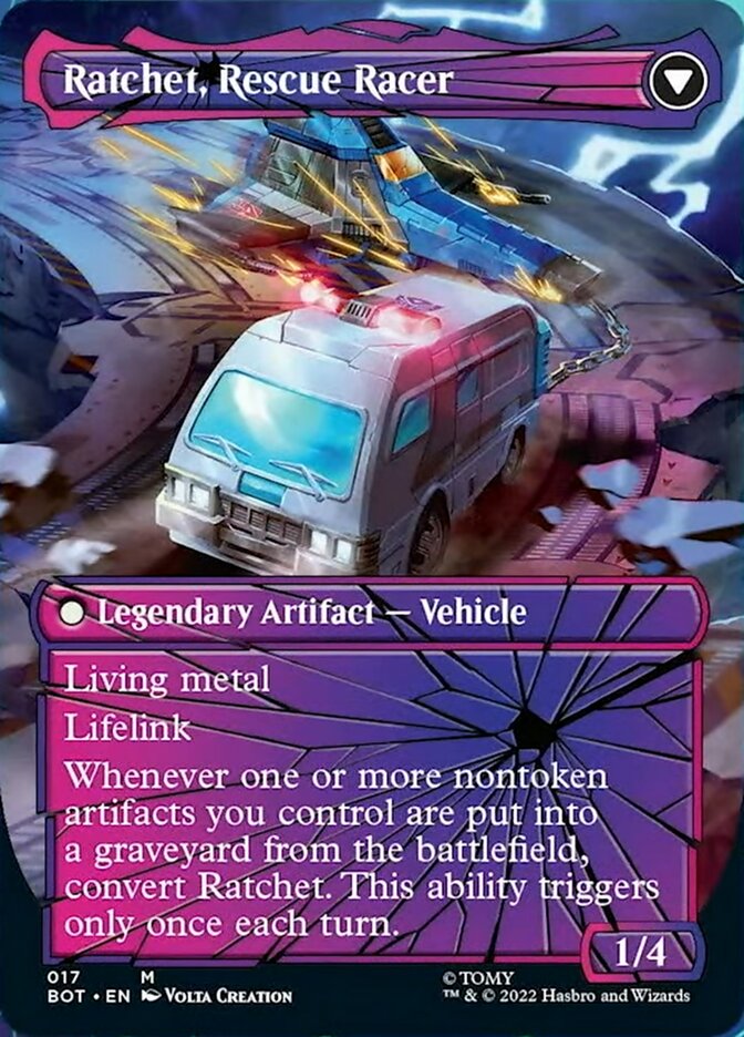 Ratchet, Field Medic (Shattered Glass) (17) [Universes Beyond: Transformers]