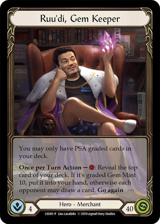 Ruu'di, Gem Keeper - LSS001 (LSS001) [Flesh and Blood: Promo Cards]