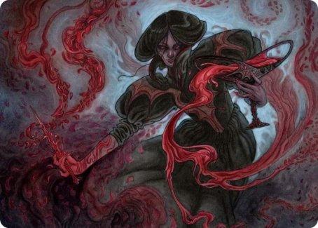 Change of Fortune Art Card (40) [Art Series: Innistrad: Crimson Vow]