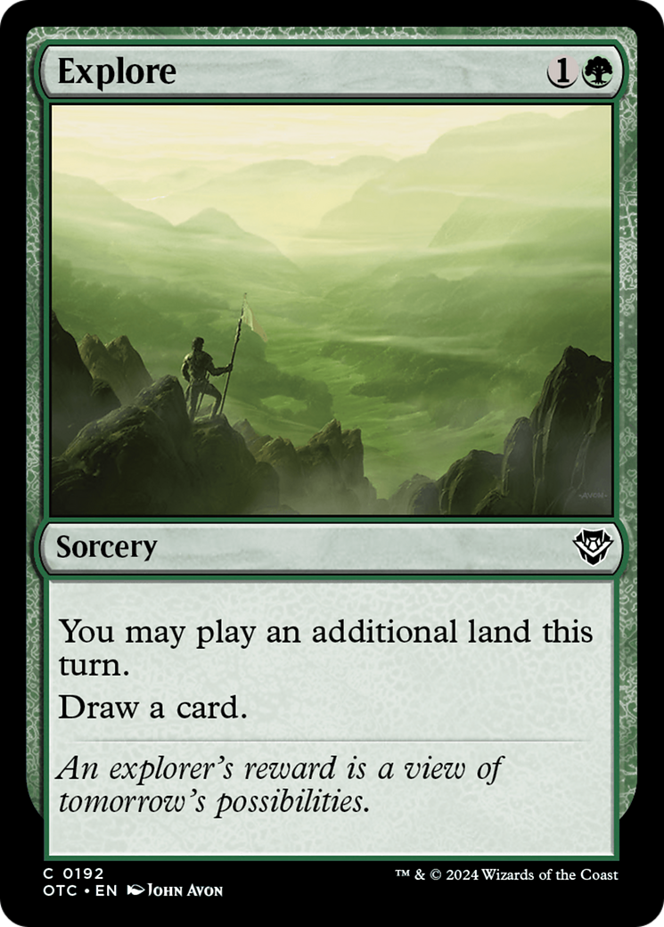 Explore (192) [Commander: Outlaws of Thunder Junction]