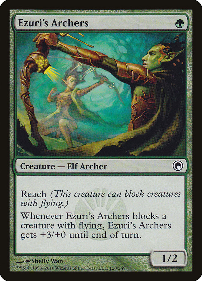Ezuri's Archers (120) [Scars of Mirrodin]
