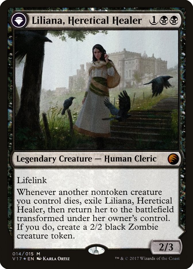 Liliana, Heretical Healer (14) [From the Vault: Transform]