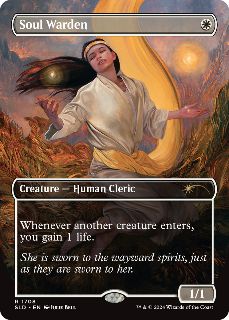 Soul Warden (Rainbow Foil) (1708) [Secret Lair Drop Series]