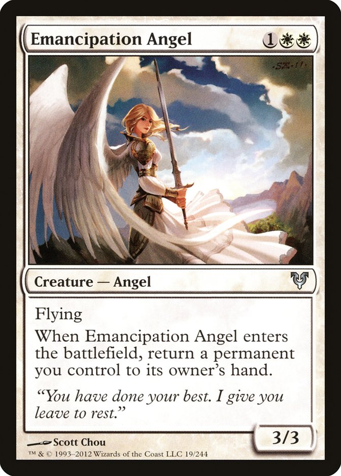 Emancipation Angel (19) [Avacyn Restored]