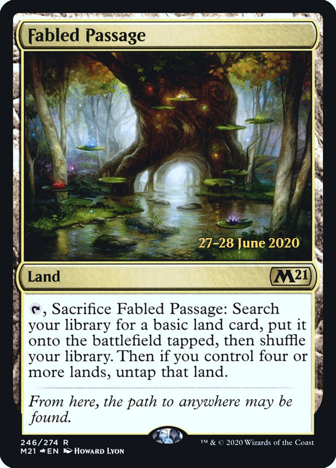 Fabled Passage (M21) (246) [Prerelease Cards]