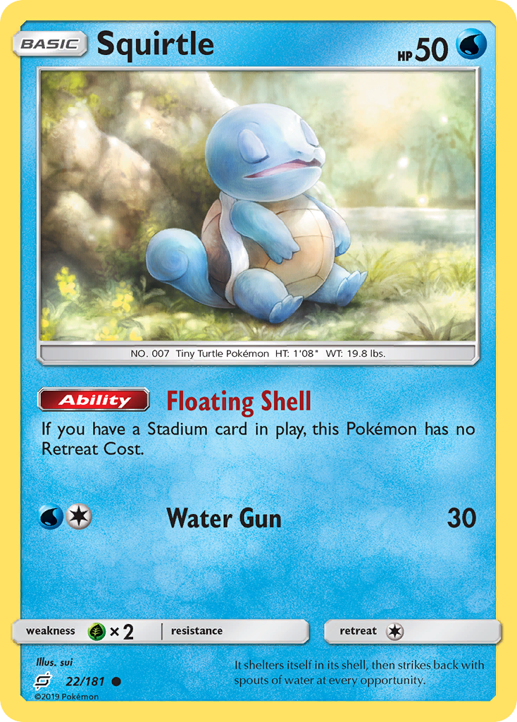 Squirtle (22) (22/181) [SM - Team Up]