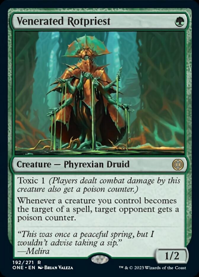 Venerated Rotpriest (192) [Phyrexia: All Will Be One]