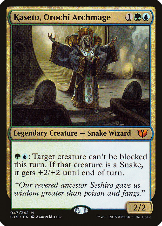 Kaseto, Orochi Archmage (47) [Commander 2015]