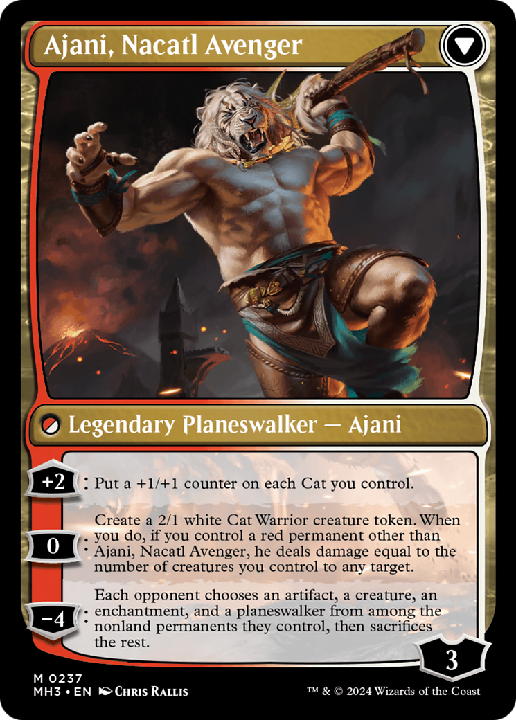 Ajani, Nacatl Pariah (237) [Modern Horizons 3]