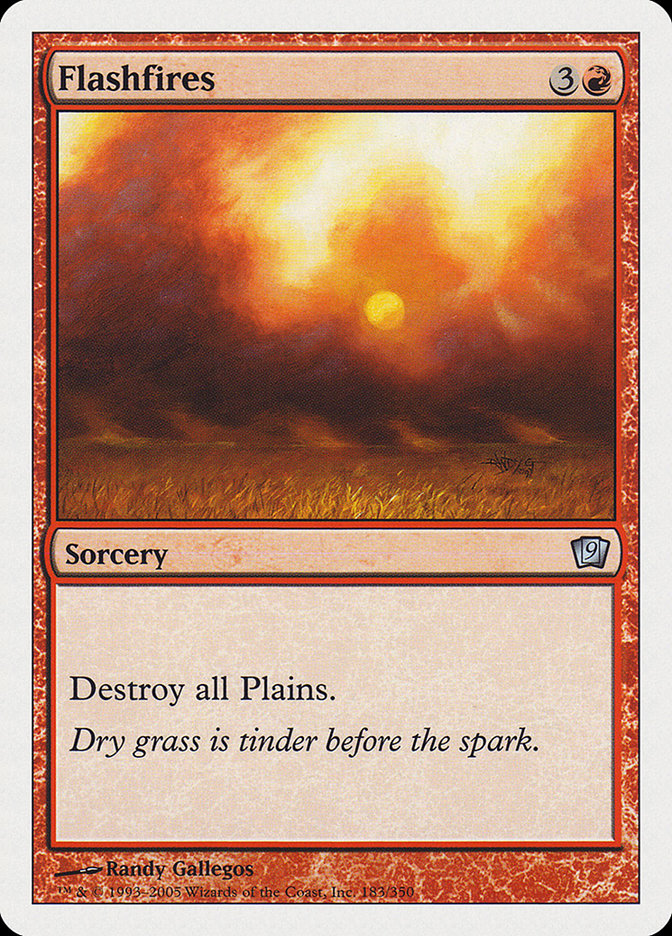 Flashfires (183) [9th Edition]