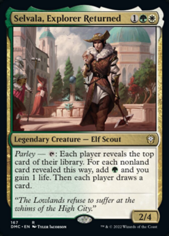 Selvala, Explorer Returned (167) [Commander: Dominaria United]