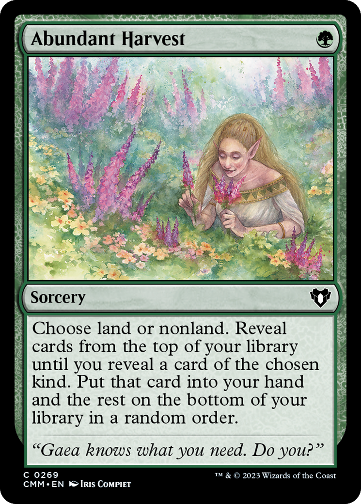 Abundant Harvest (269) [Commander Masters]