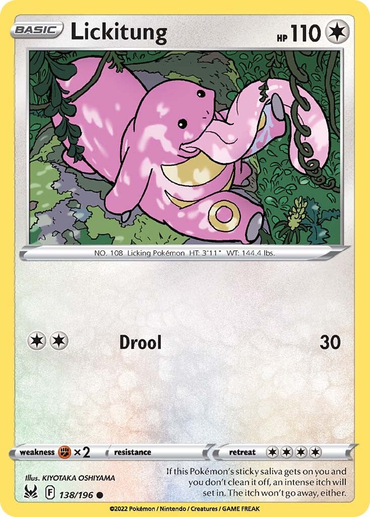 Lickitung (138/196) [SWSH11: Lost Origin]